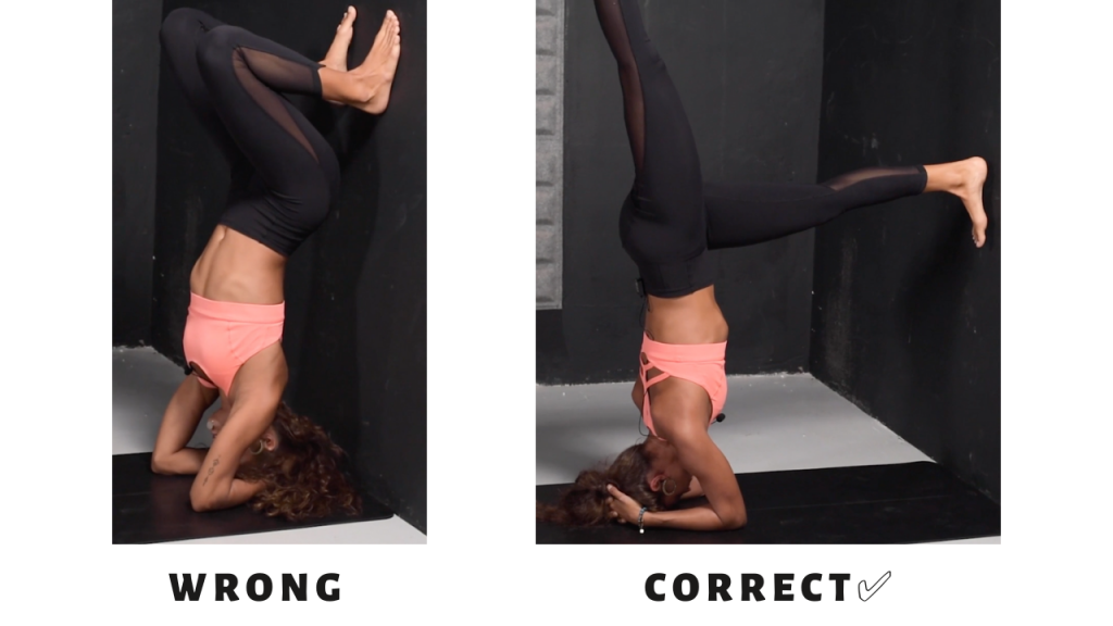 How to Do the Headstand Pose in Yoga Without Kicking Your Way Up