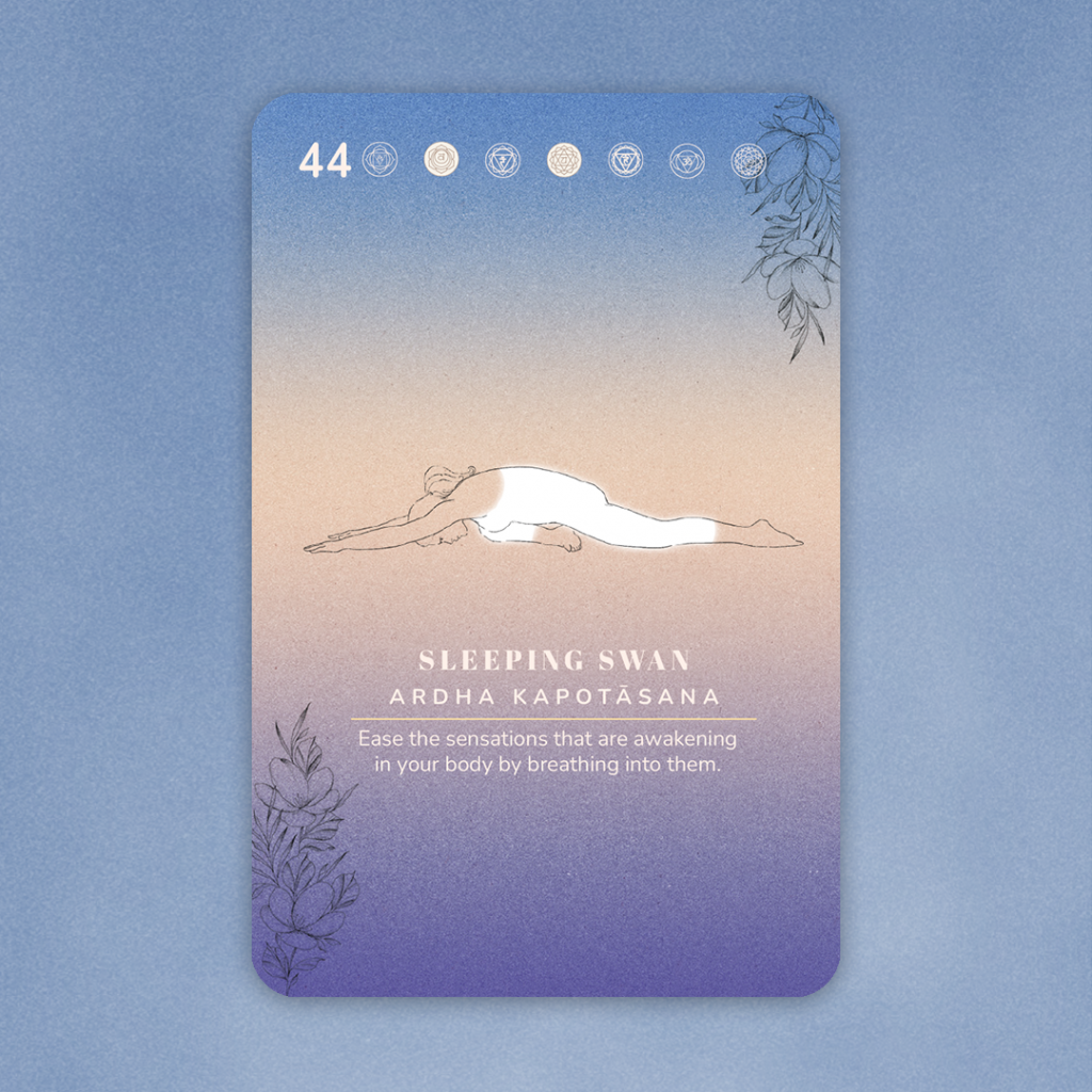 Yin yoga for beginners: sleeping swan